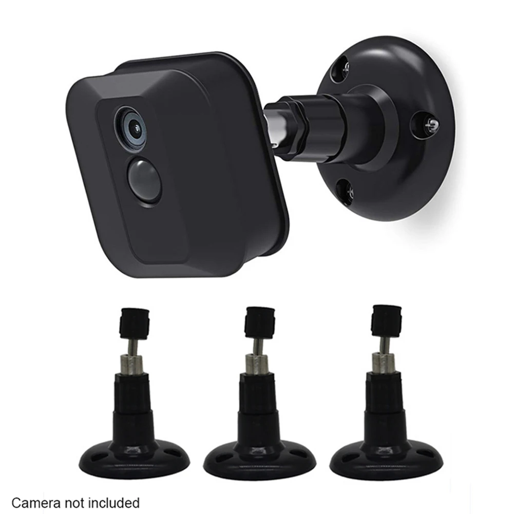 3PCS Wall Mounted Vertical Adjustable Home Security Camera Bracket For Blink Features A 360-degree Rotation And A 90-degree Tilt