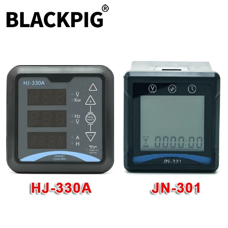 HJ-330A JN-301Meter Generator Digital Meter AC Voltage Frequency Current Meter LED Display