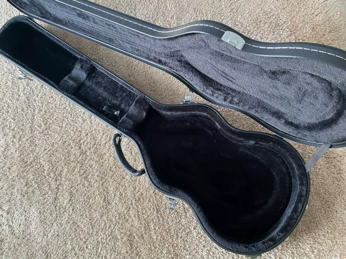 Black Hardcase For 6 Strings Violin Bass Guitar/Hofner Guitarra,Free Shipping