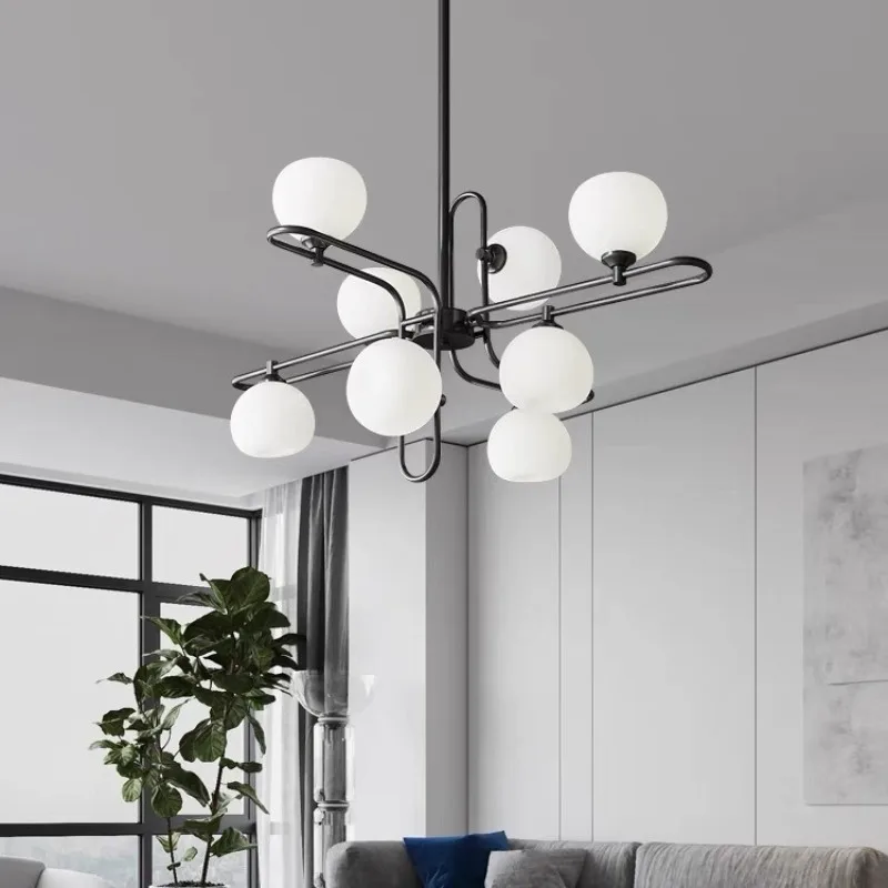 

Nordic living room main light, modern French light luxury art, high-end feeling, dining room bedroom lighting fixtures