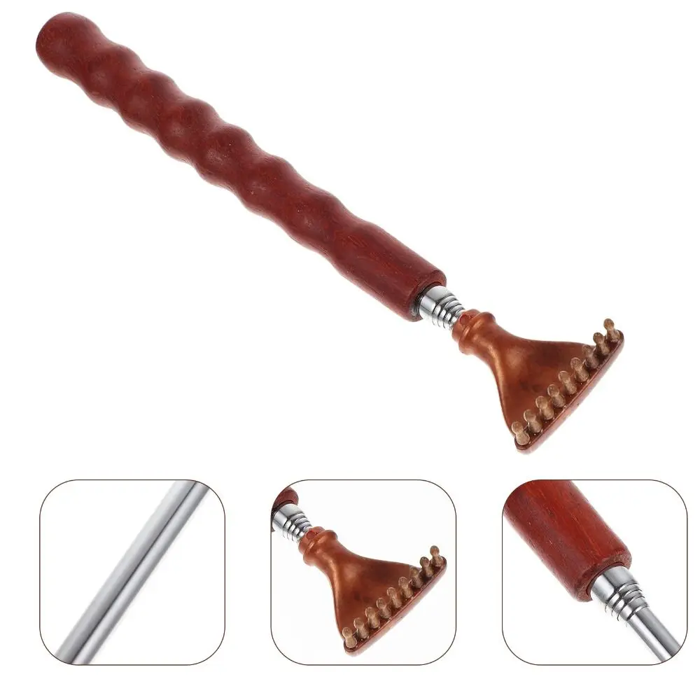 Wooden Scratching Gift Telescoping Itch Scraper Women Extendable Back Scratcher Back Scraper Massage Claw Massager Tool