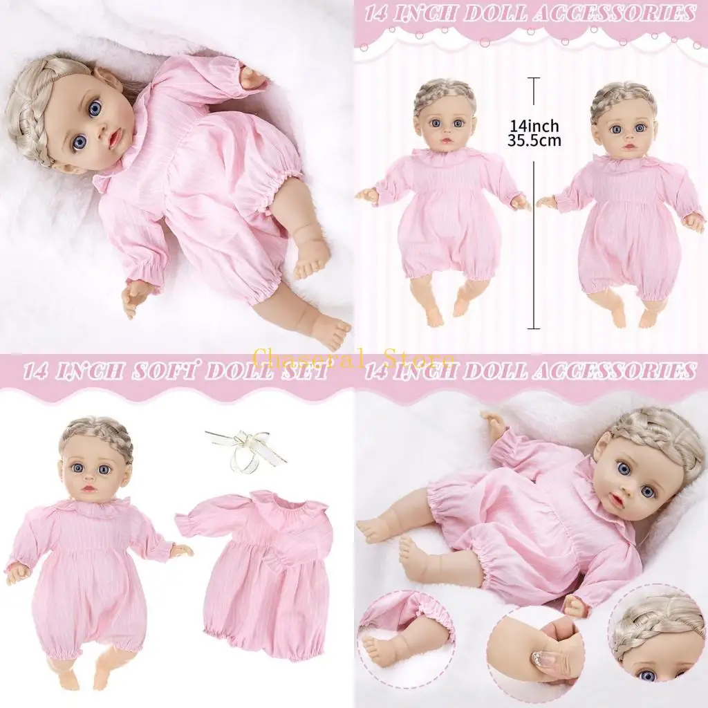 

E7CE Vanillas Scented Play Doll Soft Materials Skin Portable Accessory for Children