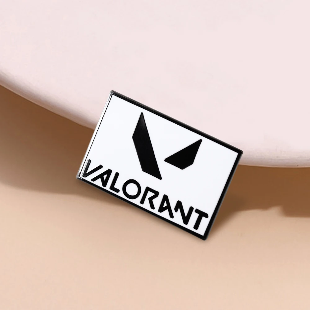VALORANT Fist Game Logo Brosche Cartoon Klassisches Spielzubehör Emaille-Anstecker für Spiele-Enthusiasten Sammlerstücke und Geschenke – Detail 4