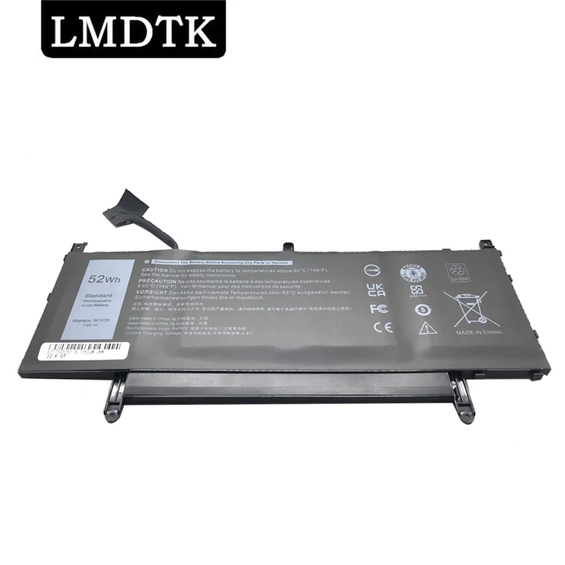 LMDTK New N7HT0 TVKGH  Laptop Battery For Dell Latitude 9510 2-in-1