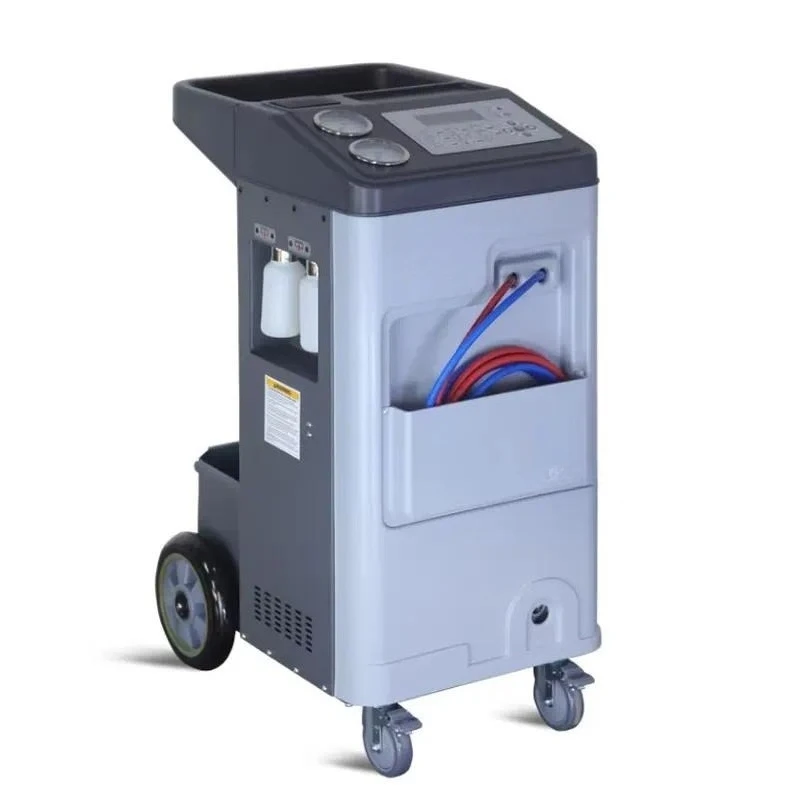 CE Certified R1234YF/R134A AC1000 Auto Refrigerant Recovery Recycling Machine Air Conditioner Cleaning Car AC Refrigerant