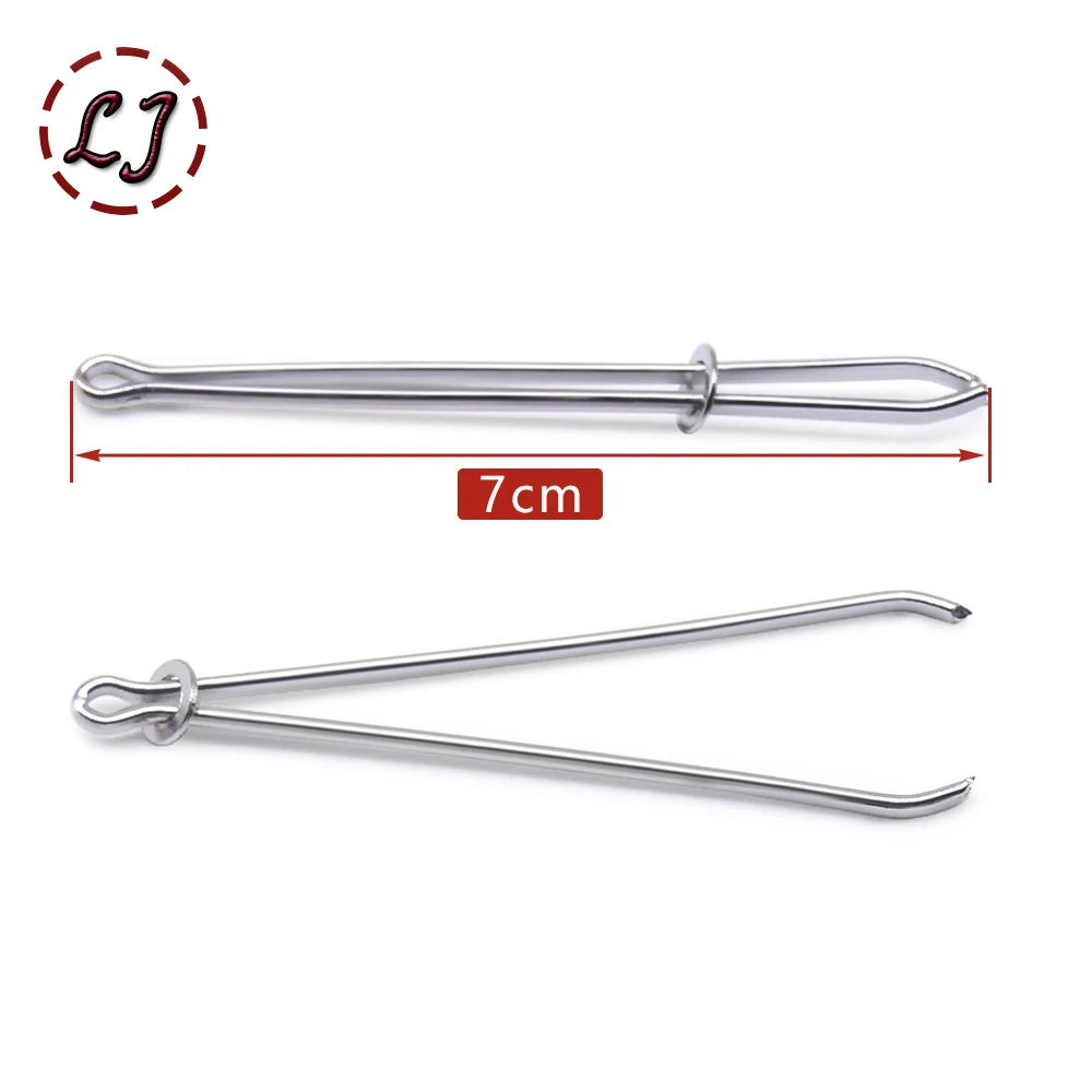 New 5pcs/lot Elastic Band/rope Wearing Threading Guide Forward Device Tool Needle Sewing garment accessory DIY