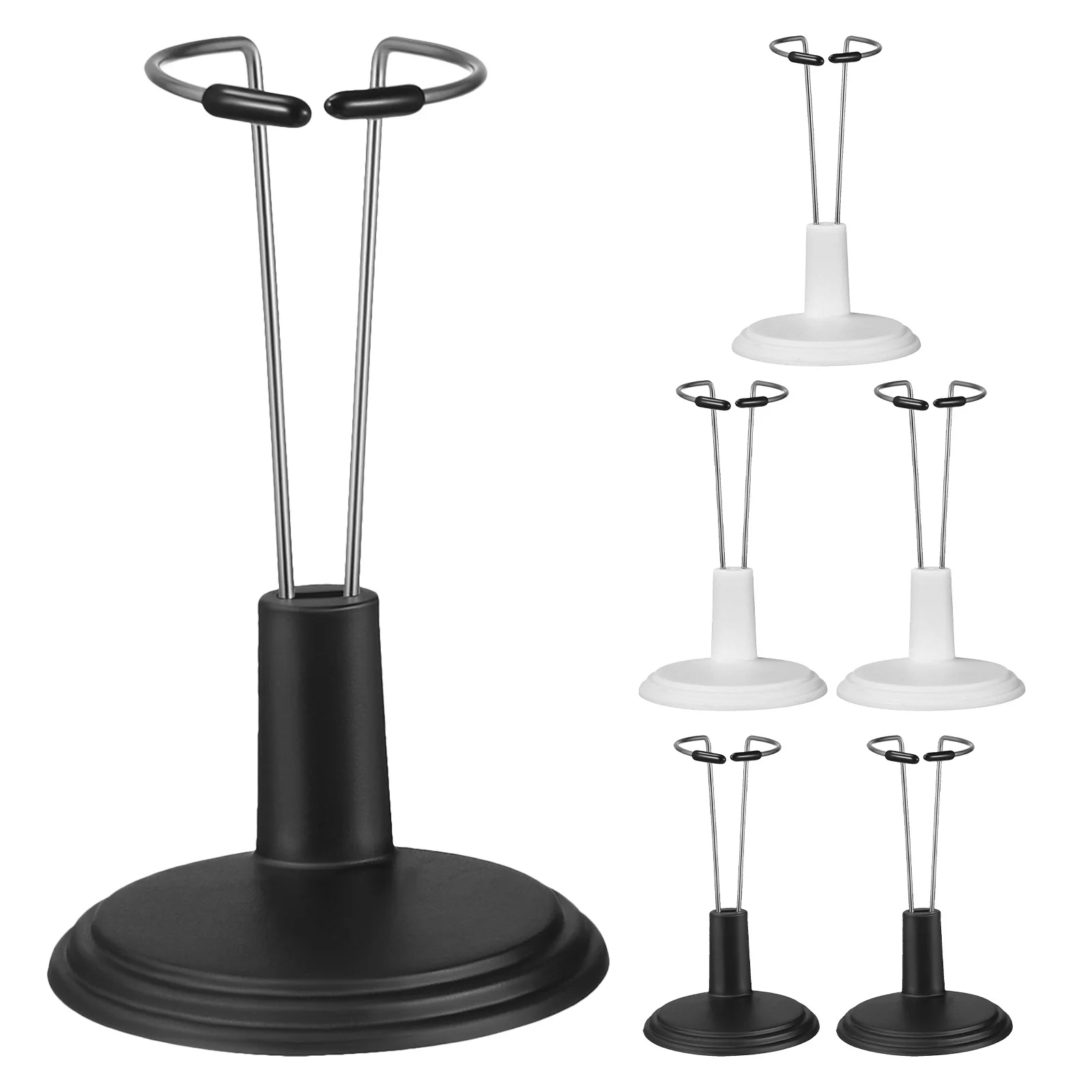 

6pcs Adjustable Stand For 7.87 Inch Action Figure Display Rack Sturdy Support Holder Portable Desk Puppet Stand Display Shelf
