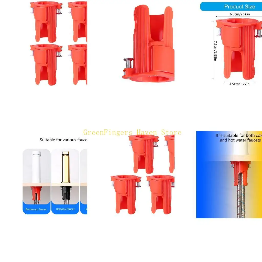 F68D Heavy ABS Not Loose Fastener Tool Without Tap Mounting for Home Plumbing