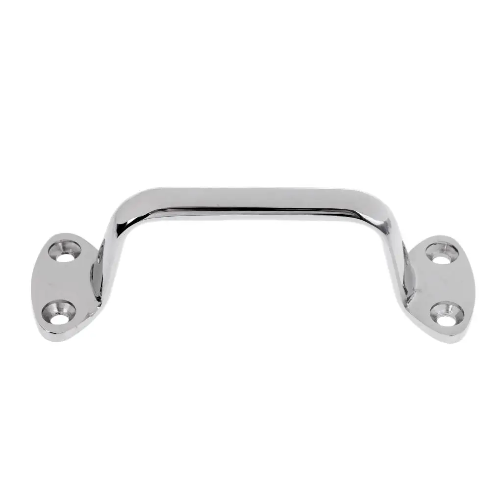 1pc 6'' Marine Boat Grab Handle Handrail Doorknob 316 Stainless Steel