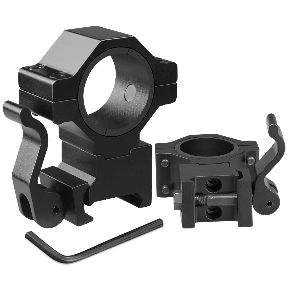 

Крепление для прицела UniqueFire, 1 шт., быстросъемное, 1 дюйм (25,4 мм/30 мм), низкопрофильное, для планки 20 мм, кольца QD