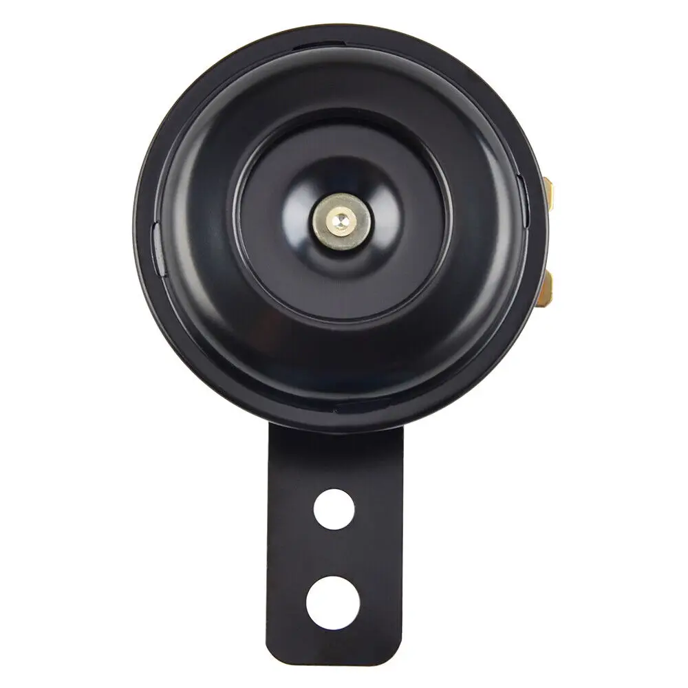Motorcycle Horn 6v Black Electric Horn Loud 105db Strong Shock Universal 18W 1.5A - view 4