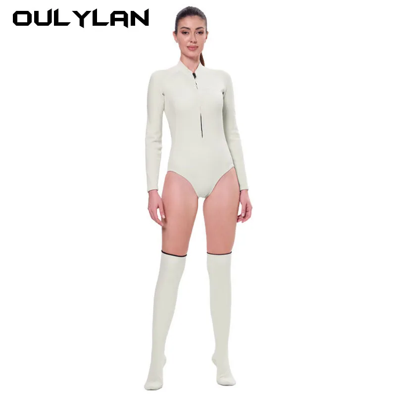 

New Women's 2MM Neoprene Snorkeling Wetsuits Keep Warm Scuba Water Sport Spearfishing Surfing Diving Suit Bathing Swimwears