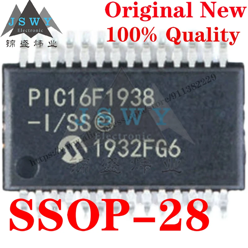 PIC16F1938-I/SS PIC16F18855-I/SS PIC16F722A-I/SS PIC16F723A-I/SS PIC16F873A-I/SS PIC16F876A 8-bit MCU IC Chip the for PCB