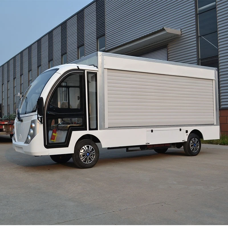 Elektro-LKW, Allrad-Transfer-LKW für Lagerwaren, Flachkopf-LKW