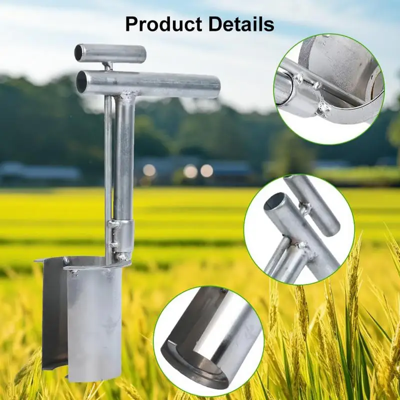 Plant Transplanter Garden Barrel Transplanter Multifunctional Garden Planting And Transplant Tool Ergonomic Garden Barrel