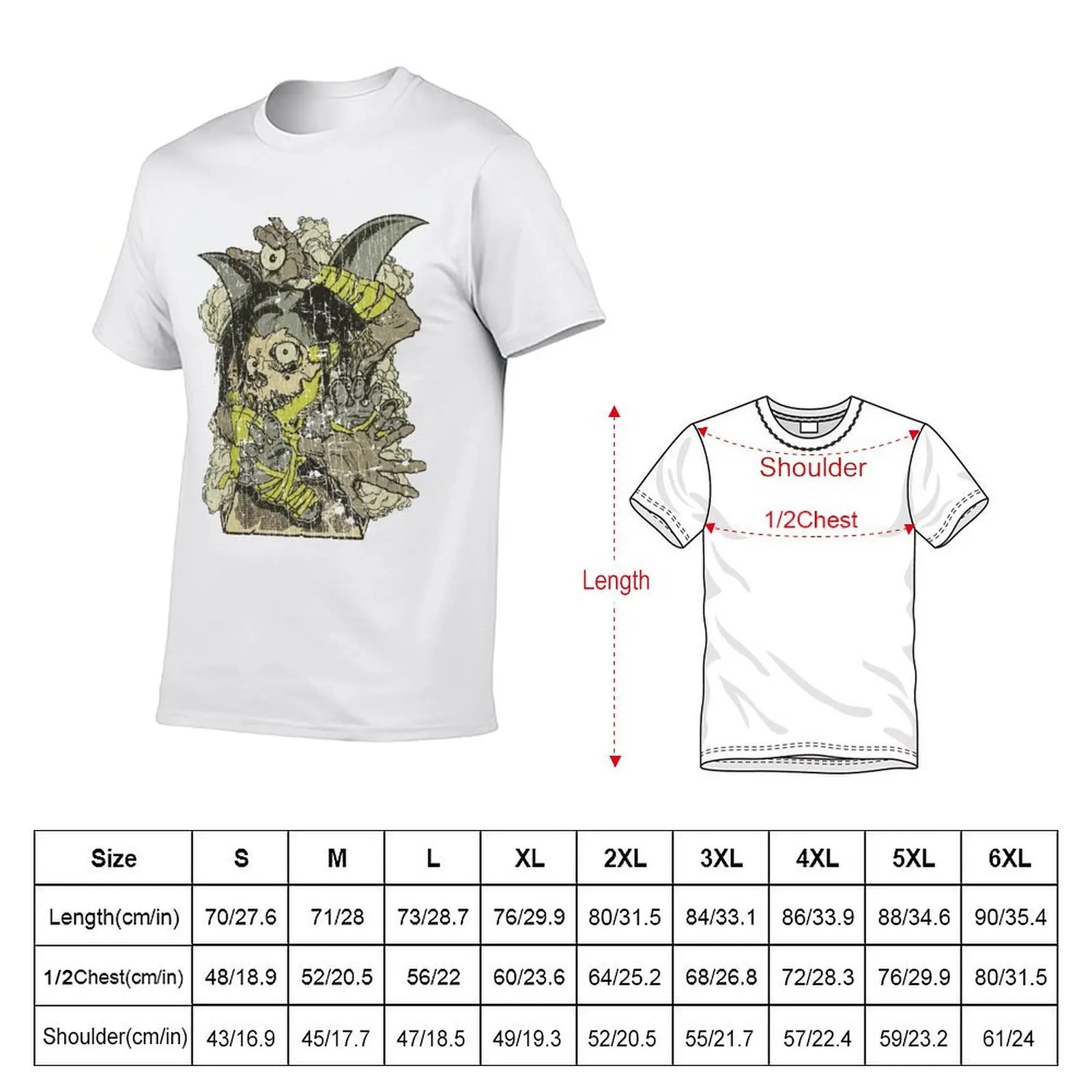 The Gargoyle 1988 T-Shirt anime sports fans shirts graphic tee men