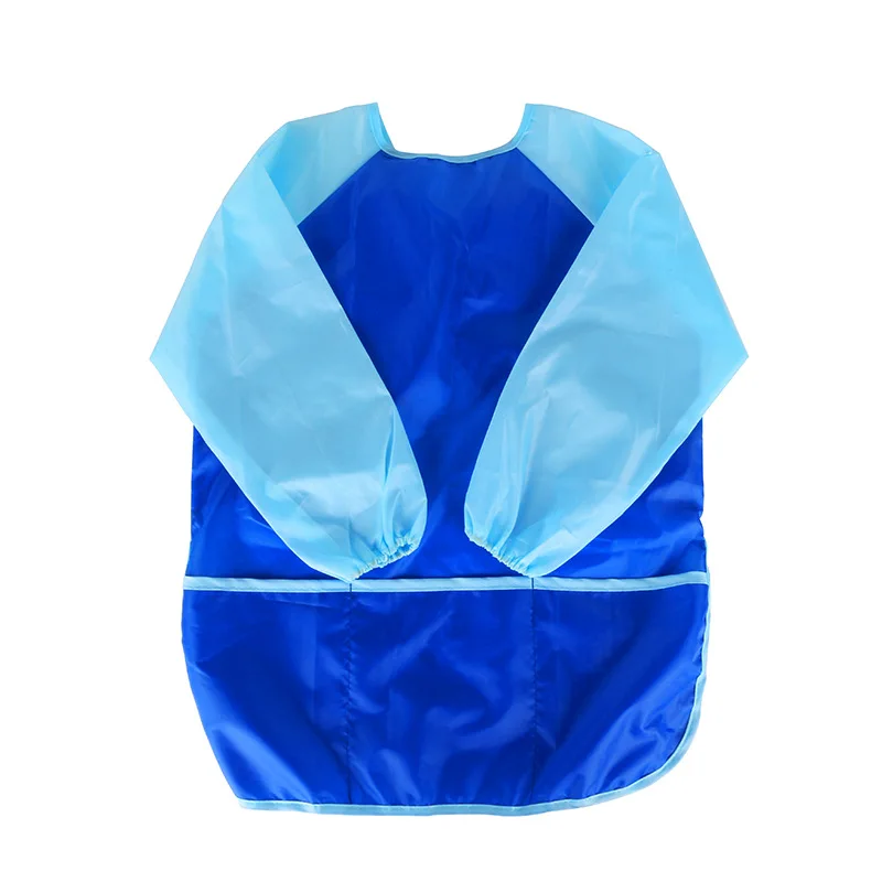 Waterproof Children Aprons Long Sleeve Multipurpose Durable Bib Kid Eating Painting Over Clothes Apron Cooking Bib - view 6