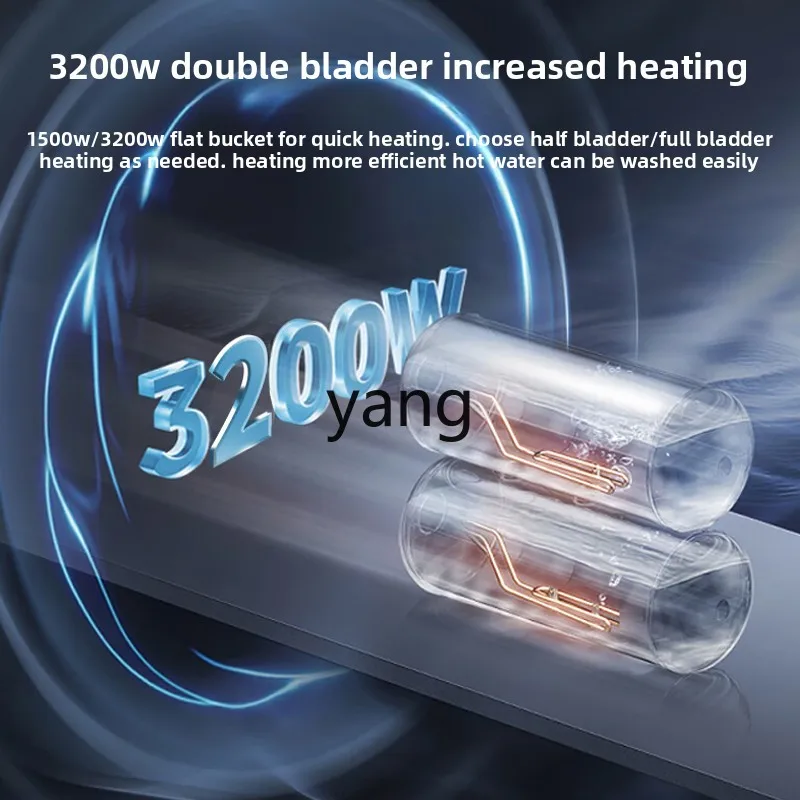 Lmm hogar almacenamiento rápido de agua de calor vejiga doble 80l cubo plano ducha de gran capacidad 60 litros