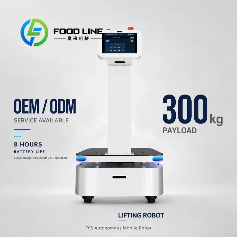 AMR Delivery Robot Dynamic Obstacle Avoidance Mobile Robot Supports Route Replanning For E-commerce Warehouse Complex Aisle