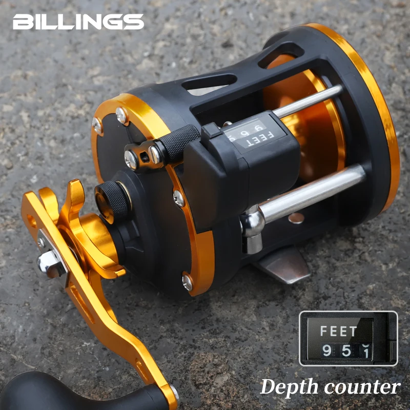 billings-ラインカウンタートローリング釣りリール右手キャスティング海リール-38-1-3-1bb-最大ドラッグ-15-キロ海水釣りリール