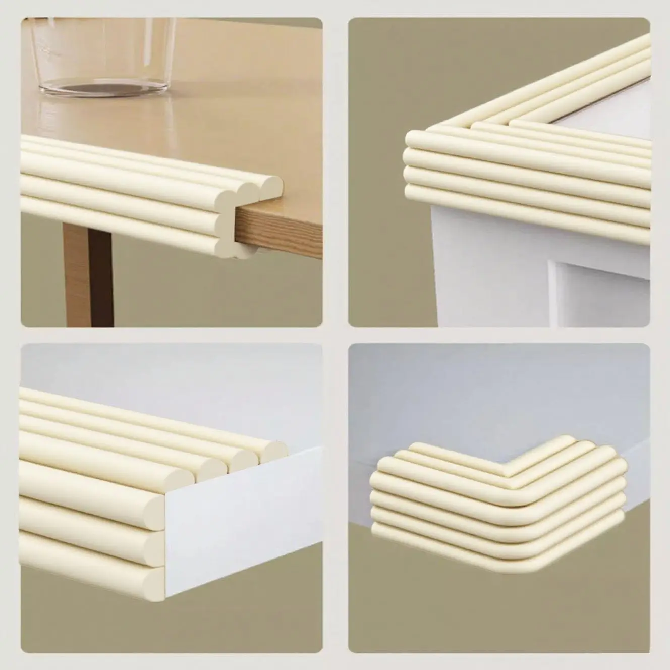 شريط حماية سلامة الطفل، شريط حماية للحواف المكتبية، واقي زوايا الأثاث، حماية من رغوة السلامة للأطفال