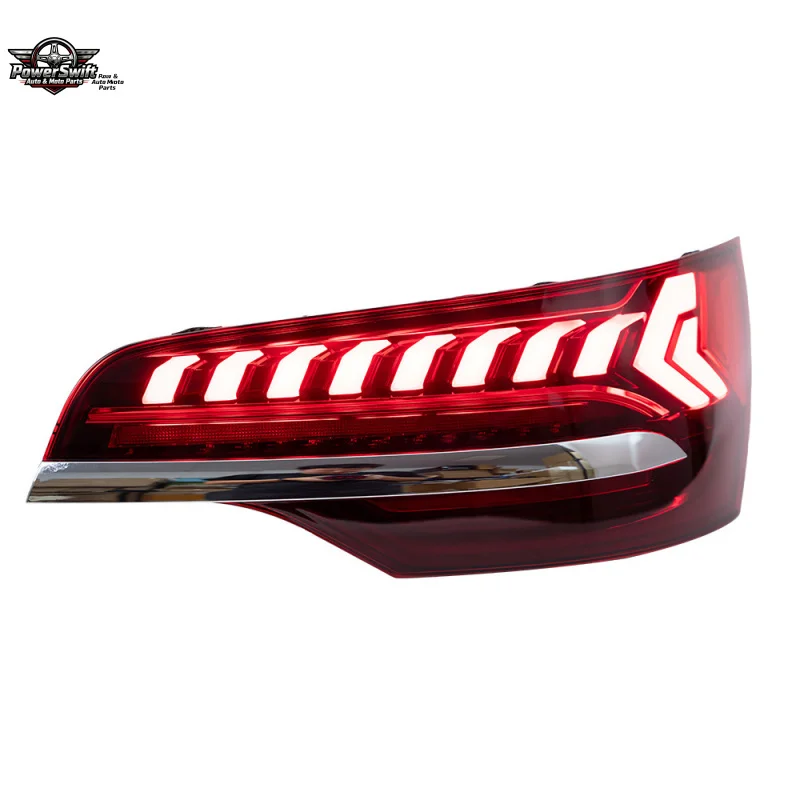 

Suitable for 2006-2015 Audi Q7 Modified Through-Body Taillight Assembly, Old to New Full LED Flowing Turn Signal Light