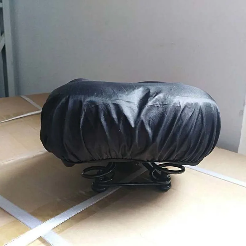 ผ้าคลุมเบาะซิลิโคนกันฝน, ผ้าคลุมเบาะจักรยานกันน้ำสีดำ, ผ้าคลุมกันฝนสำหรับจักรยานและจักรยานไฟฟ้า