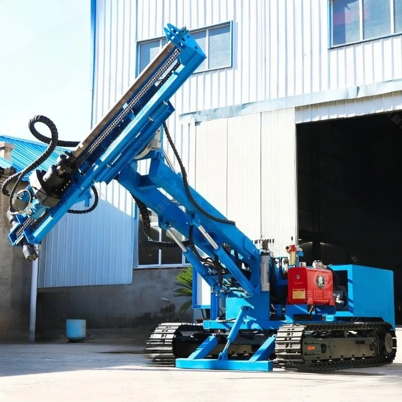 Versatile Portable Small DTH Drill Rig Downhole Drilling Machine for Foundation Piling and Anchoring Work Equipment