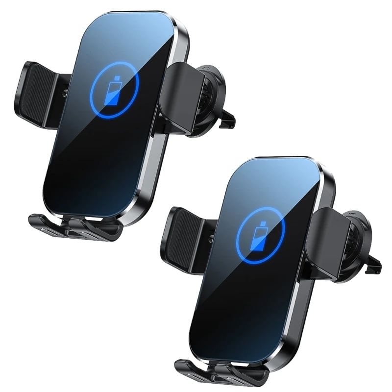 Dropship Charging Stand Air Vent Mount Auto Sensing Phone Mount Stand 15W Fast Charging Stand 360 Degree Rotating