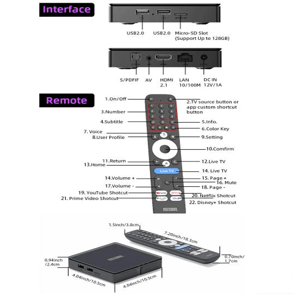 【Authentique】Nouvelle Box TV M - Home Cinema Dolby Atmos avis et prix