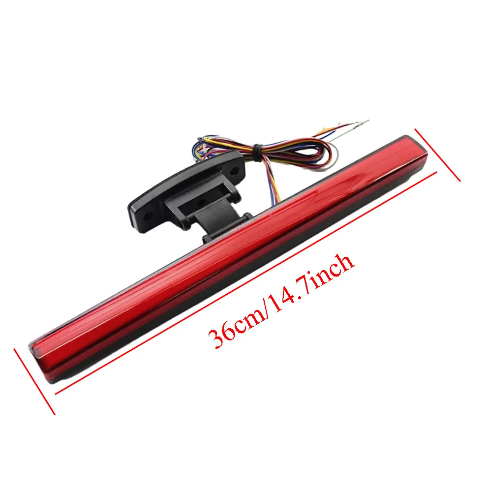 12V Universal Car Third Brake High Mounted 3rd Brake Light Lamp 2W Indicator Lamp Rear Taillight LED High Additional Stop Lights