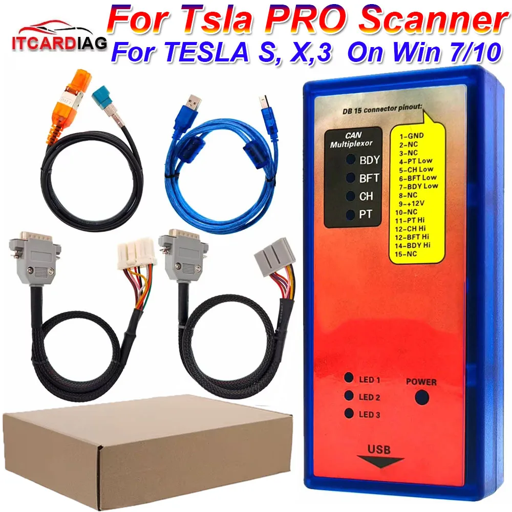 

For Tsla PRO for TESLA Diagnostic Scanner and Programming for TESLA S, X, 3 TSLA PRO