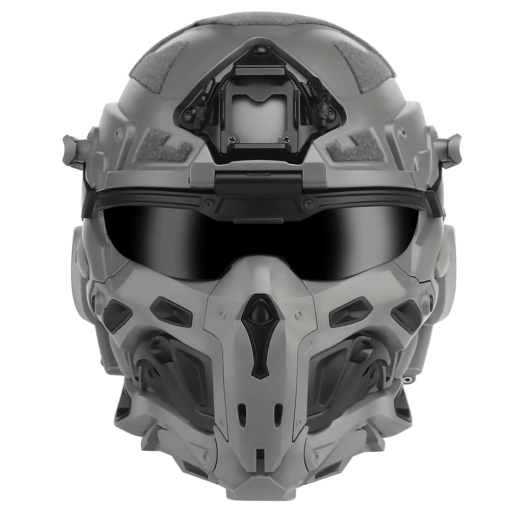 W-ronin。おもちゃのヘルメットと戦術的なマスク,モジュラー設計,統合