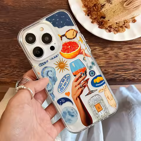 Hot Spritzs Aperols New Phone Case For Xiaomi Mi 14 13 12 11 10 10T 14T Poco X6 F5 F4 X7 X4 X3 NFC Lite GT Pro 4G 5G Back Cover