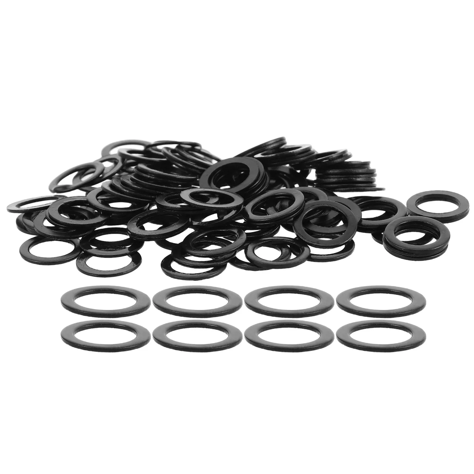 

100Pcs Skateboard Truck Washers Speed Bearing Rings Lightweight Durable Hardware Accessories for Longboard Wheels