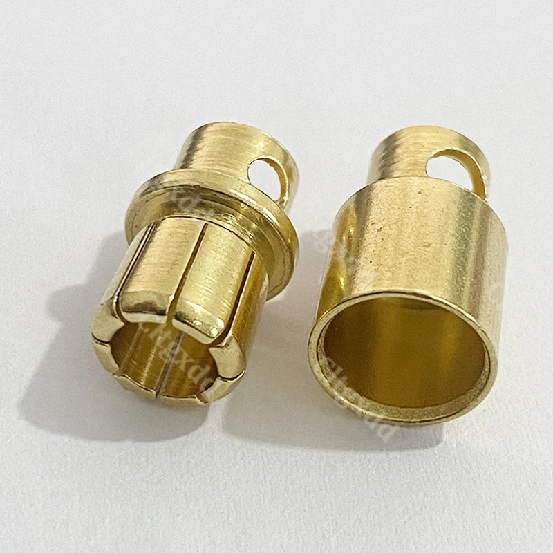 8mm vergoldeter Bullet-Stecker für hohe Ströme, elektrisch verstellbarer Hochstrom-Stecker und -Buchse für RC Lipo – Detail 3
