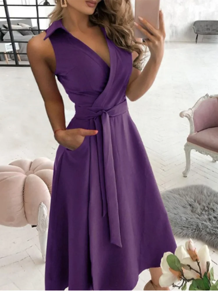 Thumbnail 3 - #85 Latest Long Sleeve Wrap Dress Offers