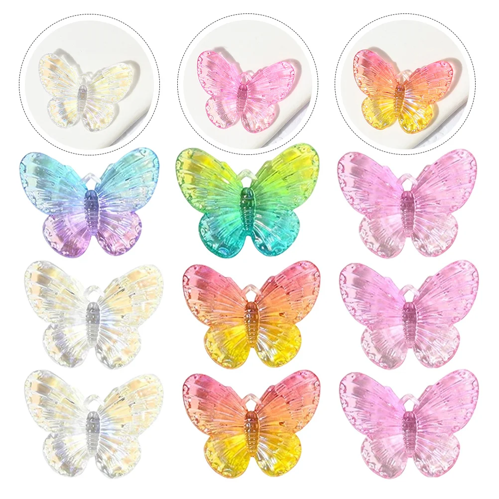 30 ชิ้น ผีเสื้ออะคริลิค เรซิ่น อุปกรณ์ตกแต่ง งานประณีต สำหรับงานปาร์ตี้วันหยุด ตกแต่งโต๊ะทำงาน ตกแต่งห้อง งานฝีมือ DIY งานเทศกาล