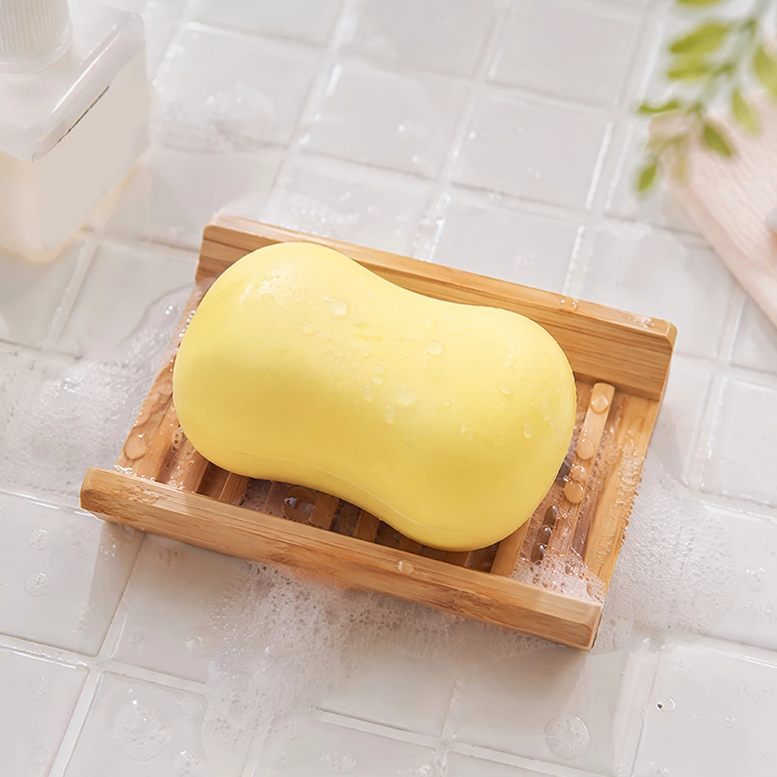 Realistic Soap Squishy Stress Ball Slow Rising Sensory Fidget Toy TPR Clay Filling Anti-Stress Toys Gifts for Adults Teens Relax