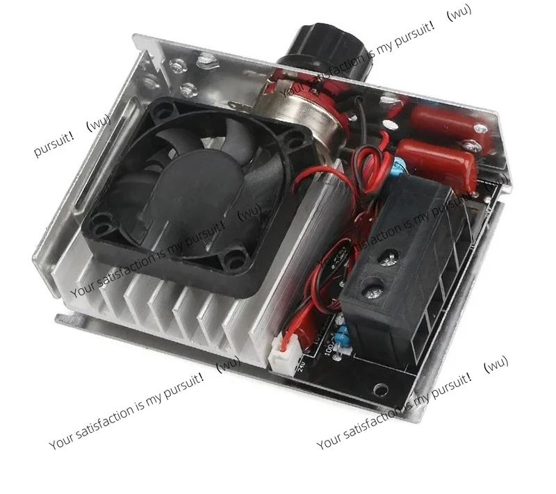 for  110V-220V Speed Controller High Power Voltage Regulator Dimmer Switch Speed Temperature Control Thermostat With Fan