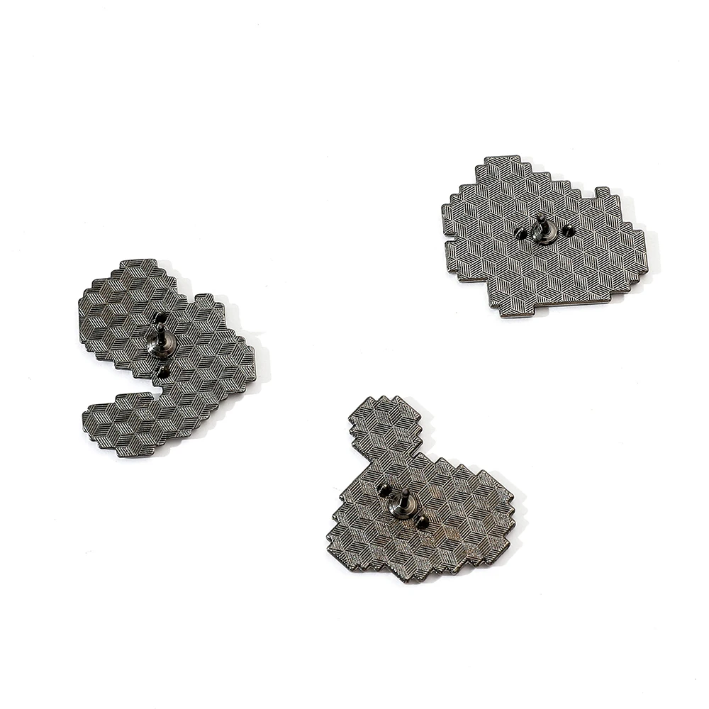 3 Pcs Special Cartoon Brooch Cute Pixel Bulbasaur Charmander Enamel Pin Metal Badge Jewelry Clothing Backpack Accessories Gifts view 3