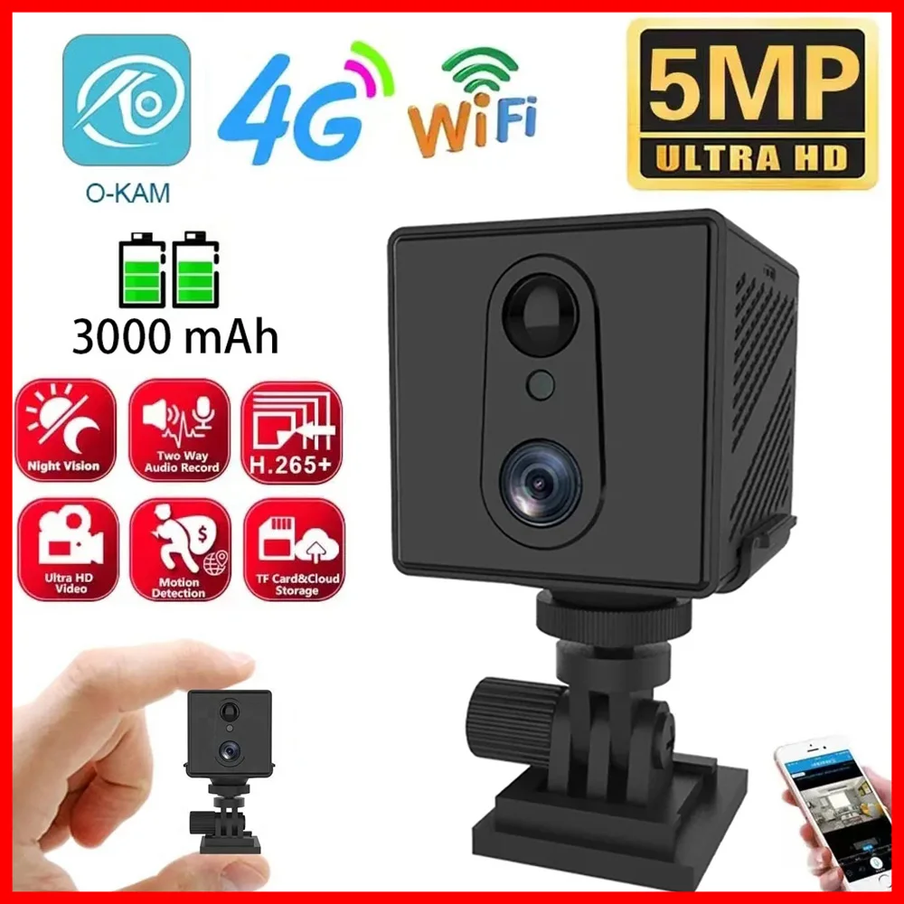 4K 4G Wifi Mini Cam… - image