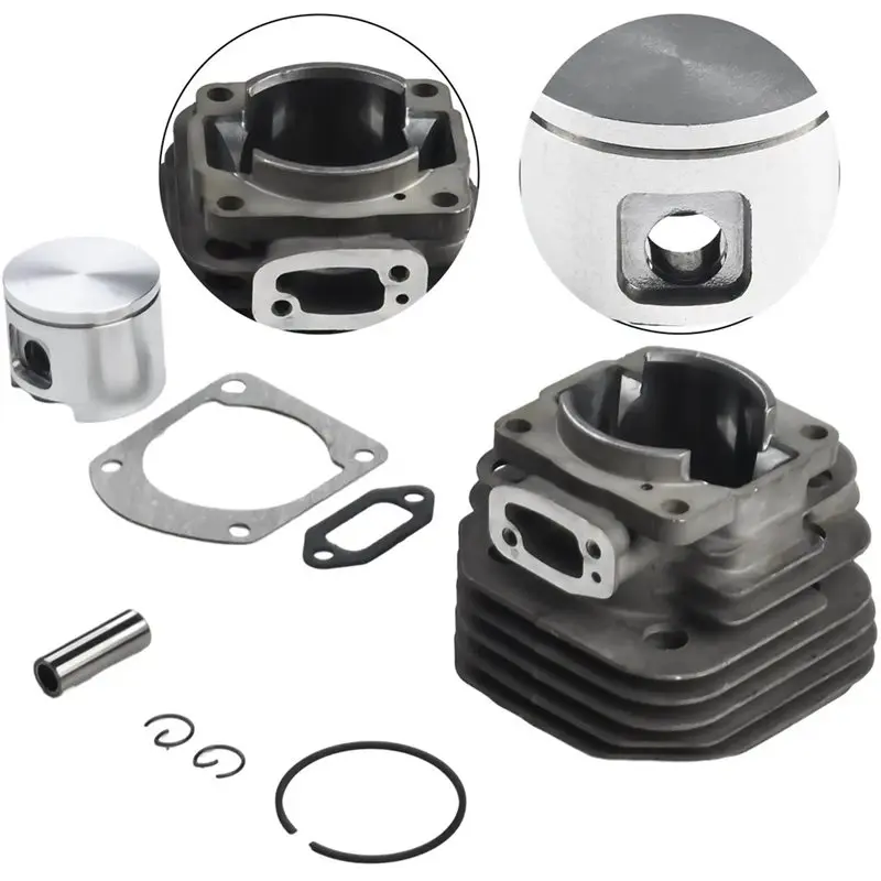 【Top Sale !!】Crank Bearing Gasket Piston Cylinder Kit For 61 Chainsaw- Includes Spark-Plug Replacement Part Number 503