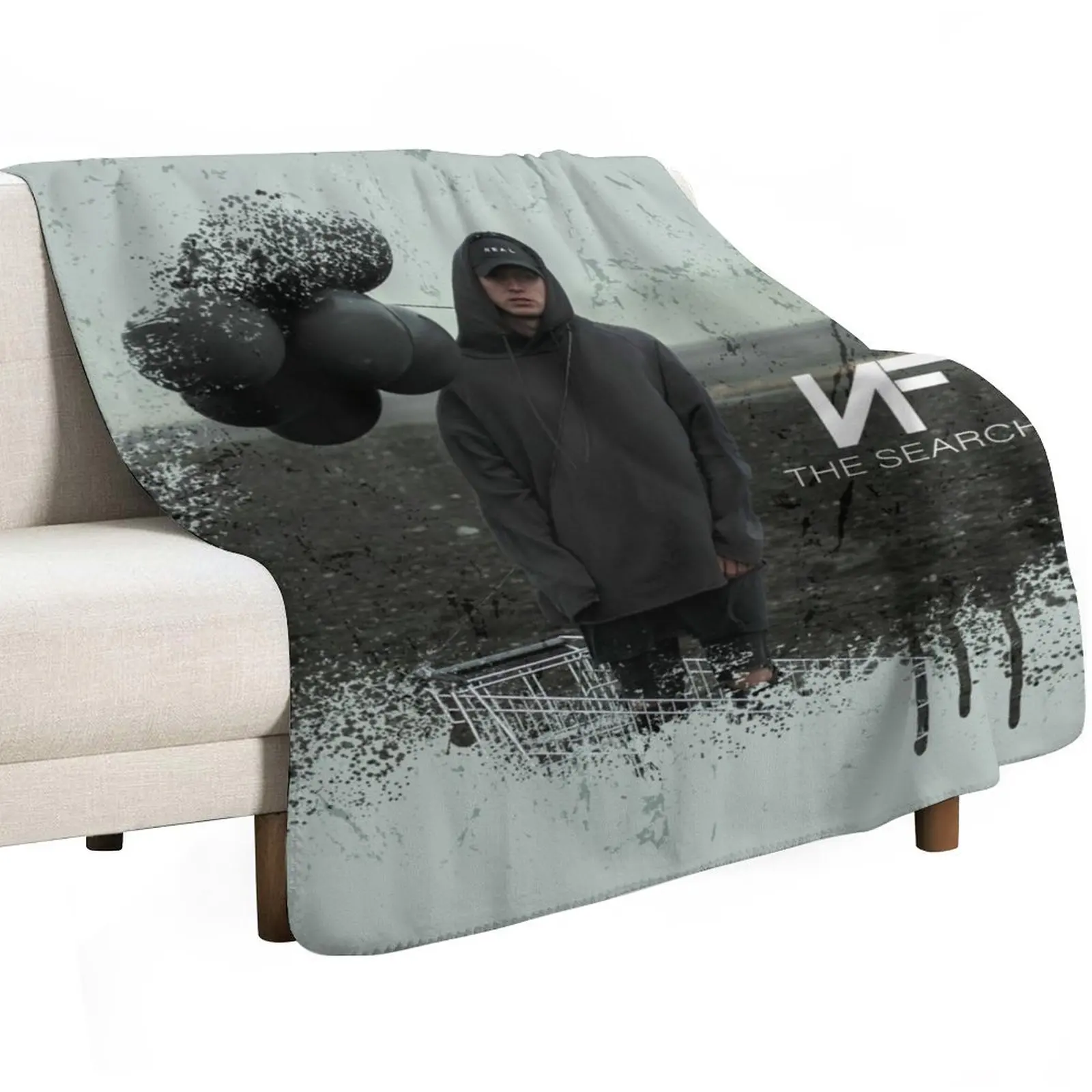 NF - The Search Throw Blanket Cozy Throw Blanket for Bed Sofa Chair