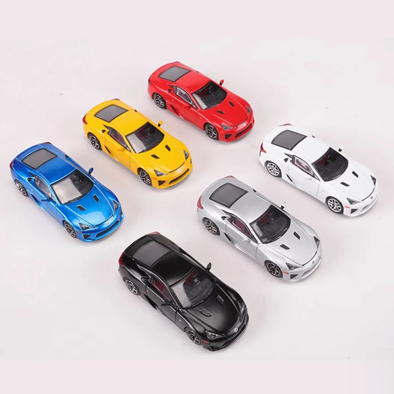 DCT литой под давлением масштаб 1:64 LFA модель автомобиля из сплава, статическая коллекция, украшенные праздничные подарки, игрушки