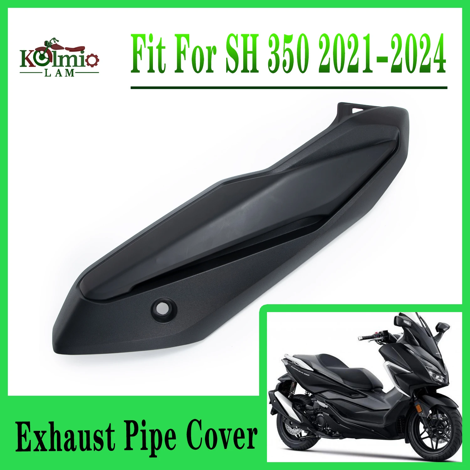 

Подходит для Honda SH350 2021-2024 мотоцикла, крышка выхлопной трубы, защита капота SH 350 Sport 2022 2023