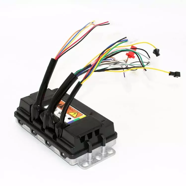 EM50-4 Brushless DC Scooter Sine Mute Motor Controller FOC Scooter Built-in Programming Module