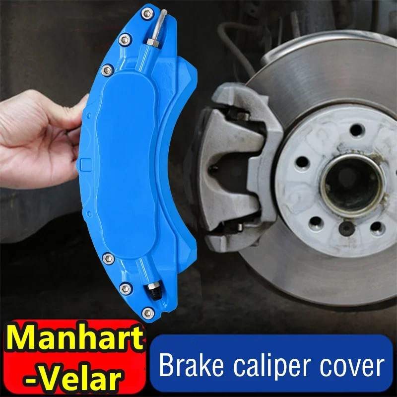 Car Brake Caliper Cover Aluminum Metal For Land Rover Manhart -Velar 2.0T P250 P340 R-DYNAMIC S SE 2017 2018 2019 2020 2021