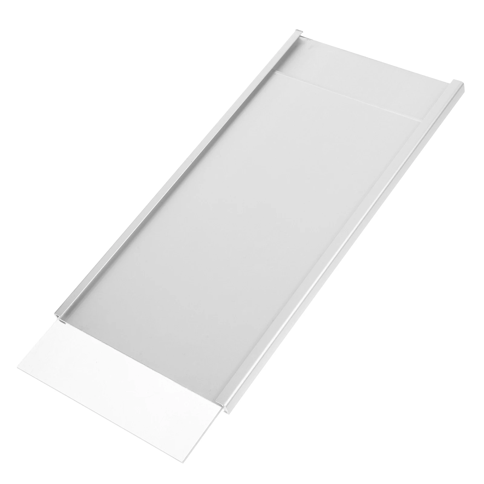 

1pc Sturdy Clear Acrylic Hanging Name Holder Office Supplies Card Display Rack For Workplace Lightweight Portable Easy Install