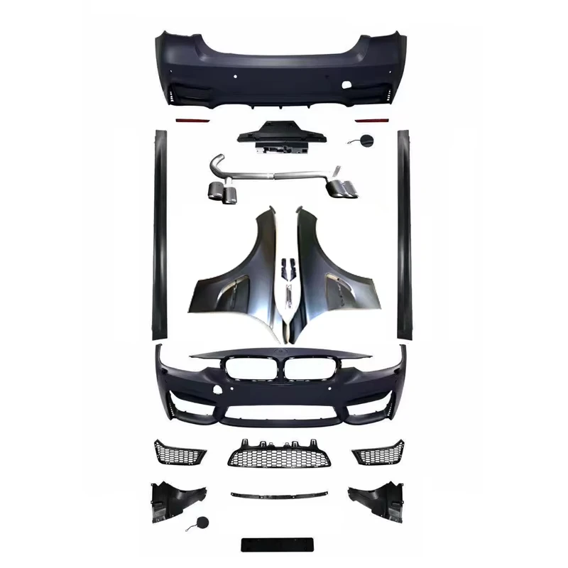 

for 3 Series F30 F35 320i 328i 335i Grille Bumper Diffuser Auto Parts, Body Kits, Full Retrofit Kit M3 Retrofit Conversion